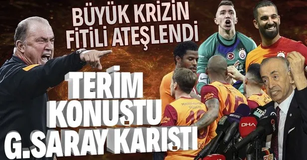 Fatih Terim resti çekti! Yönetimle arasında büyük krizin fitili ateşlendi