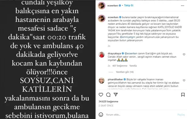 Ece Erken'in eşi Şafak Mahmutyazıcıoğlu cinayetinde ambulans olay yerine 7 dakika 43 saniyede ulaştı! Gözaltı sayısı yükseldi-11