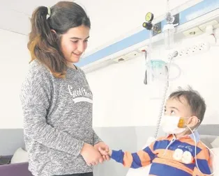 Abla eliyle hayat buldu