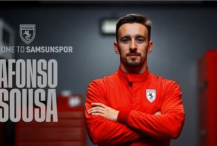 Afonso Sousa resmen Samsunspor’da!