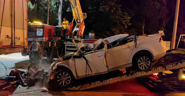 Bursa'da kahreden kaza! Kuzeninin kullandığı TIR'ın altında kaldı