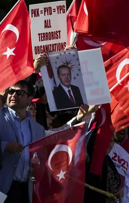 ABD'de Erdoğan'a sevgi gösterisi