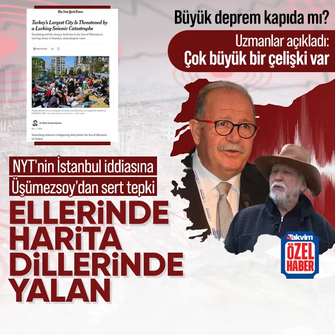 NYTnin İstanbul iddiası! Büyük deprem yakın mı? Uzmanlar açıkladı: Yanılıyorlar