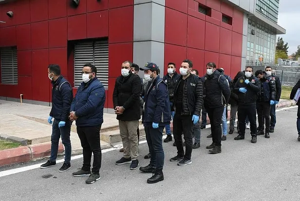 Son dakika: Gaziantep'te terör örgütü PKK/KCK operasyonunda gözaltına alınan 7 zanlı adliyede-1