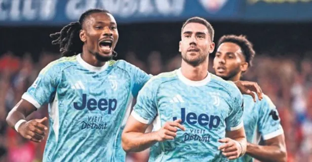 Juve Vlahovic ile güldü