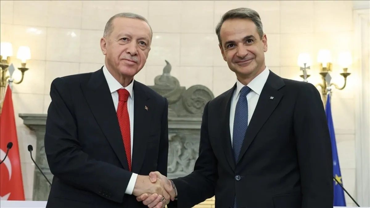 Başkan Erdoğan'dan Külliye'de kritik kabul: Yunanistan Başbakanı Kiryakos Miçotakis Ankara'da