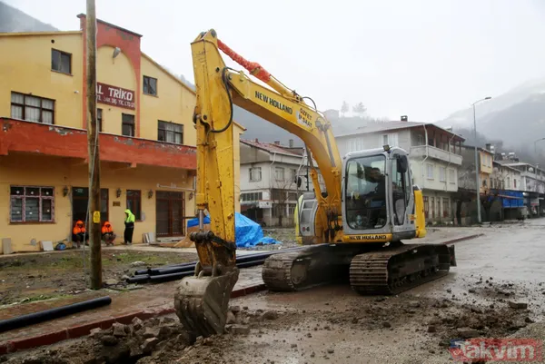 Selin yıktığı Kastamonu Bozkurt 6 ayda şantiyeye döndü! Yaza yetiştirilmeye çalışılıyor - 10