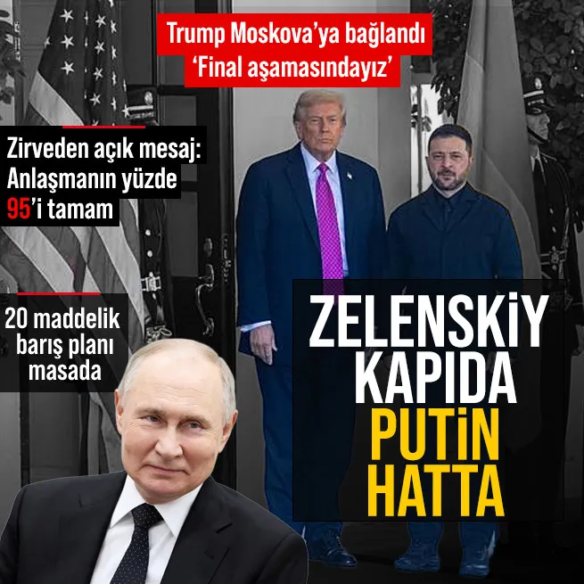 Trump’tan kritik diplomasi: Önce Putin sonra Zelenskiy