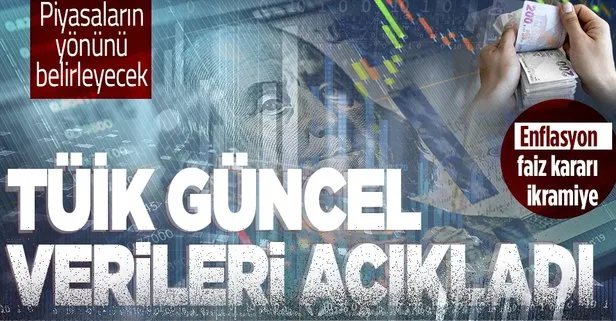Enflasyon verileri açıklandı