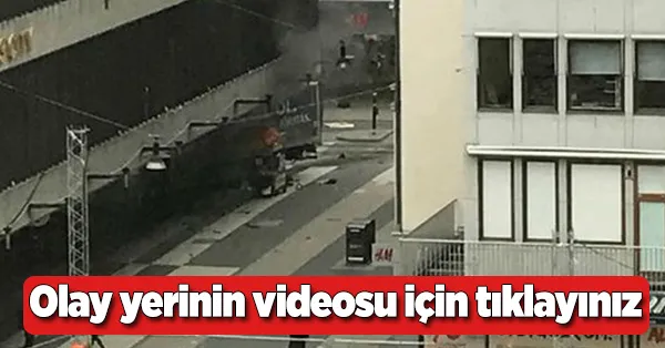İsveç'te kamyonlu saldırı-1