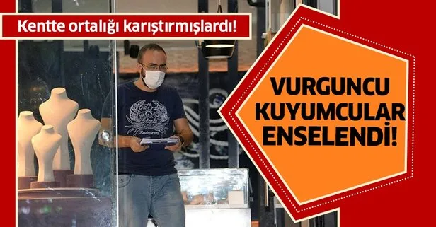 Diyarbakır’da 200 milyonluk vurgun yapan kuyumcular kıskıvrak yakalandı