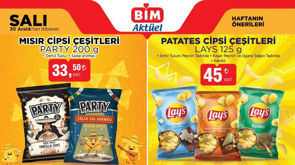 Abur cubur indirimi başladı! 30 Aralık - 6 Ocak 2025 aktüel ürünler kataloğu