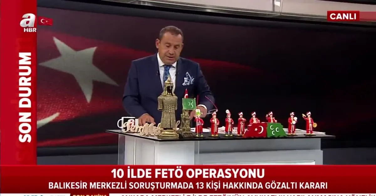Balıkesir merkezli 10 ilde FETÖ operasyonu