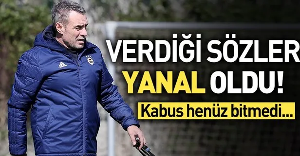 Fenerbahçe’ye Ersun Yanal da çare olmadı!