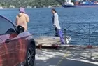 İstanbul Boğazı’nda bir garip intihar girişimi: İskeleden denize atlamak istedi