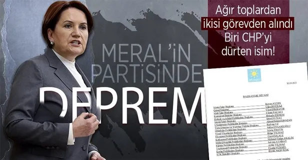 İYİ Parti’de deprem