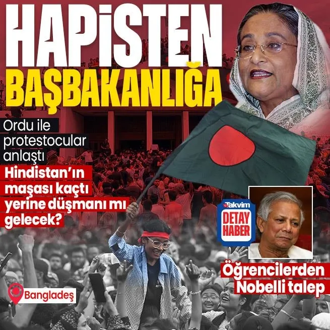 Bangladeş’te neler oluyor? Başbakan Şeyh Hasina helikopterle yurt dışına kaçmıştı: Öğrenciler Muhammed Yunusu istiyor