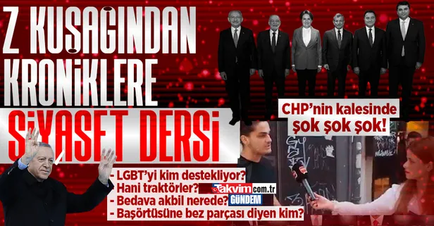 Kadıköy'deki bir sokak röportajında Z kuşağından muhalefete bombandırman! Sosyal medyada gündem oldu