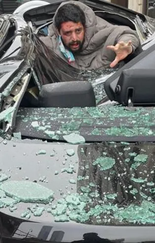 30 metreden yere çakıldı! Mucizevi kurtuluş