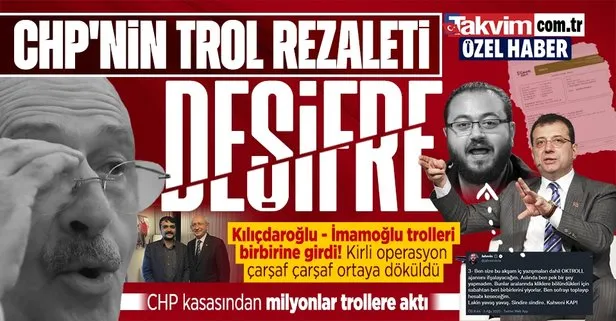 Kemal Kılıçdaroğlu ve Ekrem İmamoğlu trolleri birbirine girdi! Sosyal medyadaki kirli operasyon çarşaf çarşaf ortaya döküldü