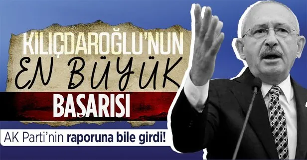 AK Parti’nin Haftalık Gündem Analizi raporu: Kılıçdaroğlu başkan olunca CHP’nin yalan siyasetini daha da ilerilere taşıdı