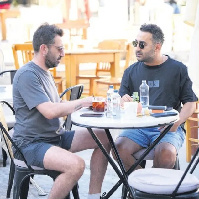 Çeşme’de dinleniyorlar