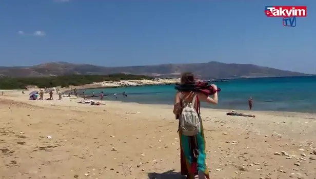 Burcu Biricik tatil paylaşımlarıyla sosyal medyayı salladı! Kırmızı mayosuyla dikkat çekti
