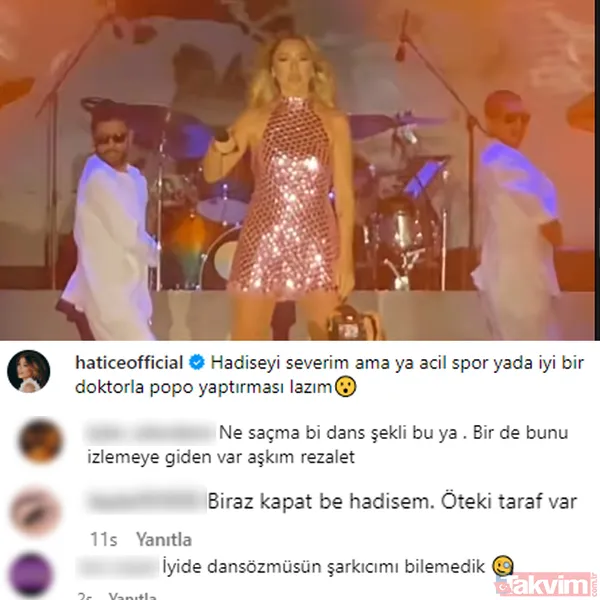 Hadise’nin süper minili kalça dansına tepkiler çığ gibi büyüdü! Hatice’nin yorumu dikkat çekti: Hadise’yi severim ama... - 8