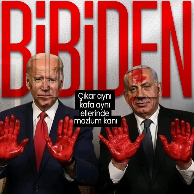 Kafa aynı çıkar aynı! Eli kanlı Netanyahu ve ortağı Biden ağızlarındaki baklayı çıkardı: Gazzenin kontrolü İsrailde olacak