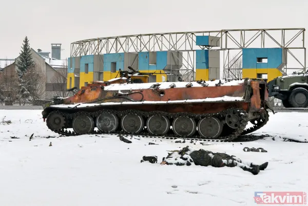 Harkov'da bombardıman devam ediyor! Ukraynalı ve Rus askerler böyle çatıştı - 8