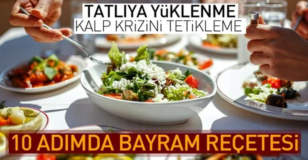 Tatlıya yüklenme kalp krizini tetikleme