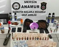Mersin’de uyuşturucu operasyonu:10 gözaltı