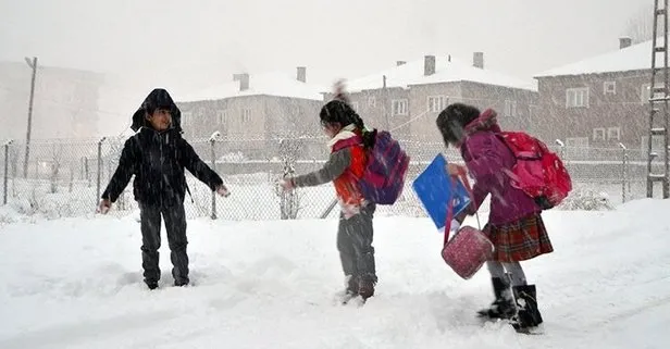Bugün okullarda kar tatili var mı? 3 Mart Perşembe okullar tatil mi? Samsun, Isparta, Uşak, Burdur, Afyon, Denizli...