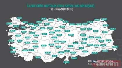 İllere göre koronavirüs vaka sayısı açıklandı! İstanbul, Ankara ve İzmir’de son durum ne? İşte güncel tablo...