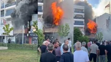 Aydın'da mobilya mağazasında korkutan yangın: İtfaiye ekipleri 2 saatte kontrol altına aldı