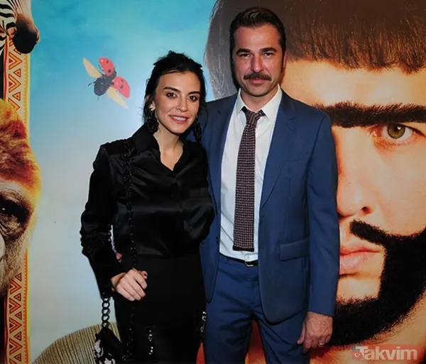 Engin Altan Düzyatan ve eşi Neslişah Alkoçlar oğulları Emir'le ilk kez görüntülendi! Neslişah sarı mayosuyla yaktı geçti - 2