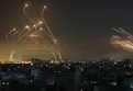 Hamas'ın roket saldırısına İsrail'in hava savunması karşılık veriyor!