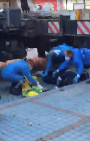 Rize'de korkunç olay! Vinç sepetinden düşen kişi öldü