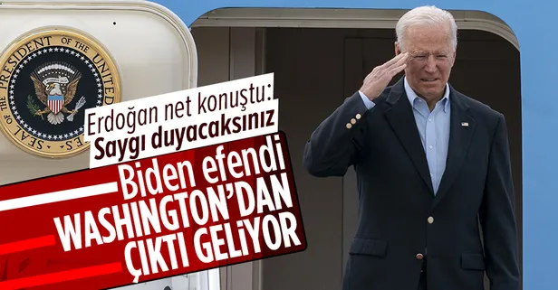 ABD Başkanı Biden Washington'dan ayrıldı! Gözler Başkan Erdoğan ile yapacağı görüşmede