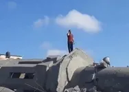 İsrailin yıktığı cami minarelerinden ezan sesleri yükseldi