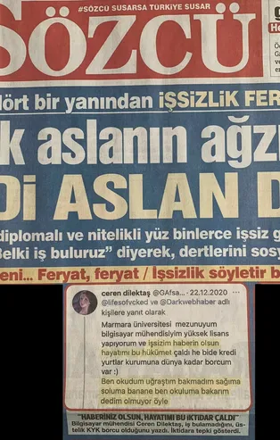 Sözcü gazetesinden bir yalan daha! İşsiz dedikleri kadın Bitcoin yatırımcısı çıktı