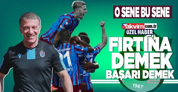 Özel Haber I Fırtına gümbür gümbür! Başarı demek Trabzonspor demek