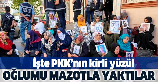 Evlat nöbetinde 119.gün: "Oğlumu mazotla yaktılar!"