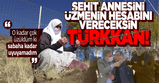 Lütfü Türkkan'ın oğluna küfrettiği şehit annesi Telli Gümren: Sabaha kadar uyuyamadım