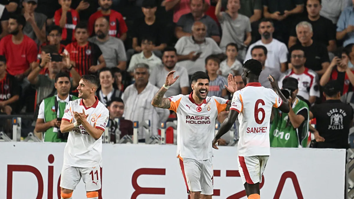 Yeni sezonda da aslanlar gibi! Gaziantep FK - Galatasaray: 0-3 | MAÇ SONUCU