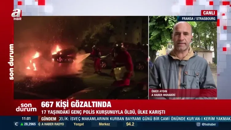 Fransa’da 17 yaşındaki genç polis kurşunuyla öldü, ülke karıştı! İşte son durum…