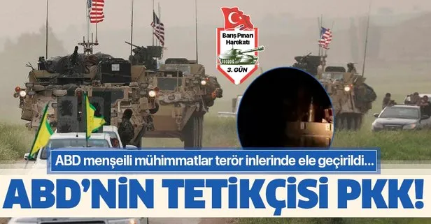 ABD’nin tetikçisi PKK! ABD menşeili mühimmatlar PKK inlerinde ele geçirildi…