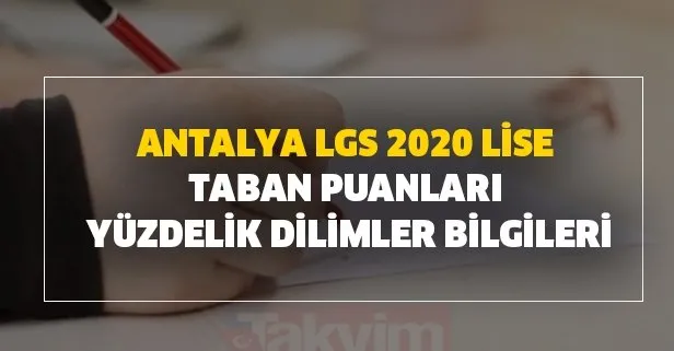 Antalya Anadolu Liseleri Fen Liseleri Ve Imam Hatip Listesi 2020 Antalya Lgs Lise Taban Puanlari Ve Yuzdelik Dilimler Bilgileri Takvim