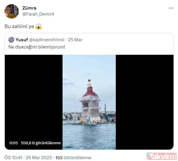 Lego değil gerçek! Kız Kulesi'nde kubbe ortaya çıktı - 15