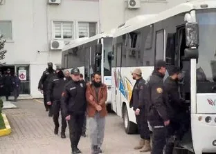 Sakarya’da eylem hazırlığındayken yakalanan 33 DEAŞ şüphelisi adliyeye sevk edildi